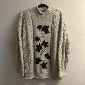 Vintage hand knitted sweater